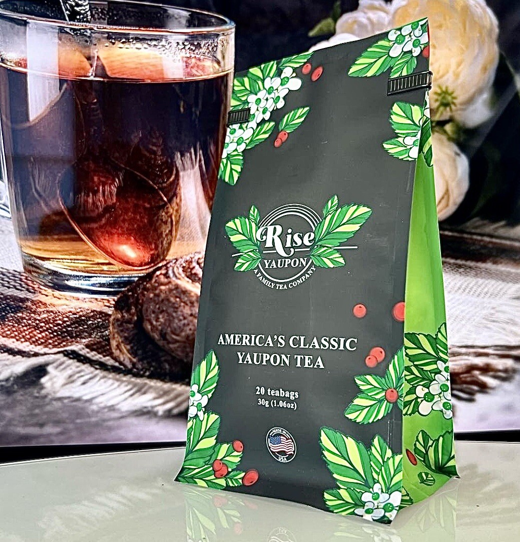 Pack of Tea Blend Antioxidant America’s Classic Pure Yaupon Holly Tea ( 20 Bags)