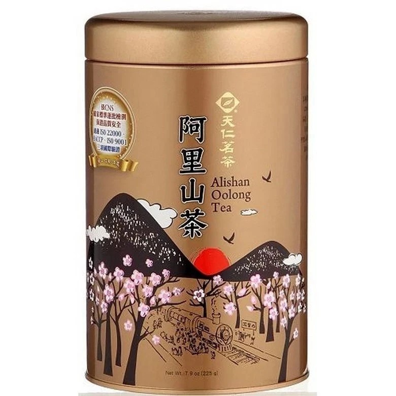 NEW TEN REN Alishan Oolong Tea 225g/Tin TENREN 天仁茗茶 阿里山茶 (225g)