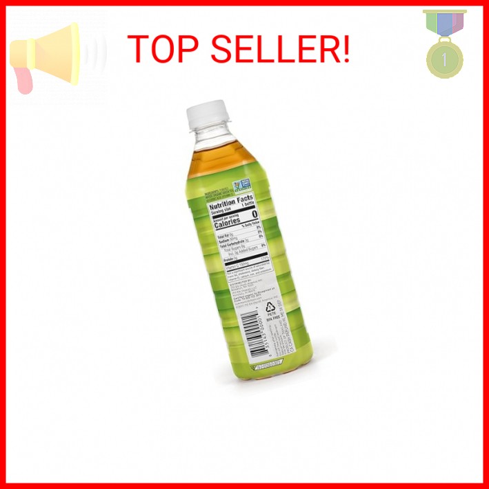 Teas’ Tea Unsweetened Pure Green Tea, Organic, Sugar Free, 0 Calories, 16.9 Ounc
