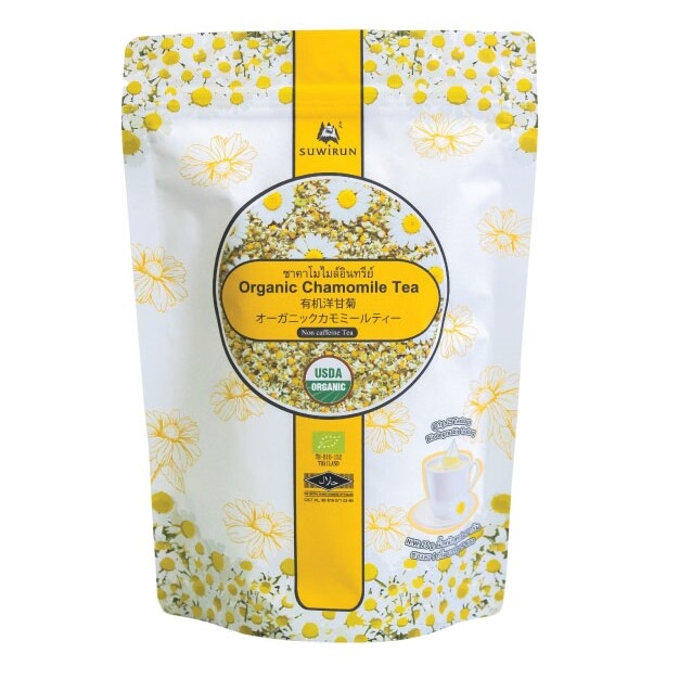Organic Chamomile Flower Herbal Tea Triangle tea bag Healthy Drink Natural