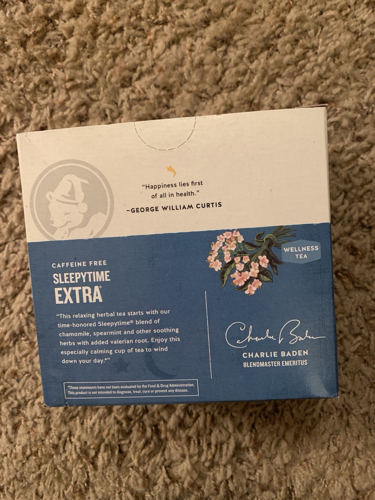 Wellness Tea, Sleepytime Extra®, Caffeine Free, 40 Tea Bags, 2.5 oz (71 g)