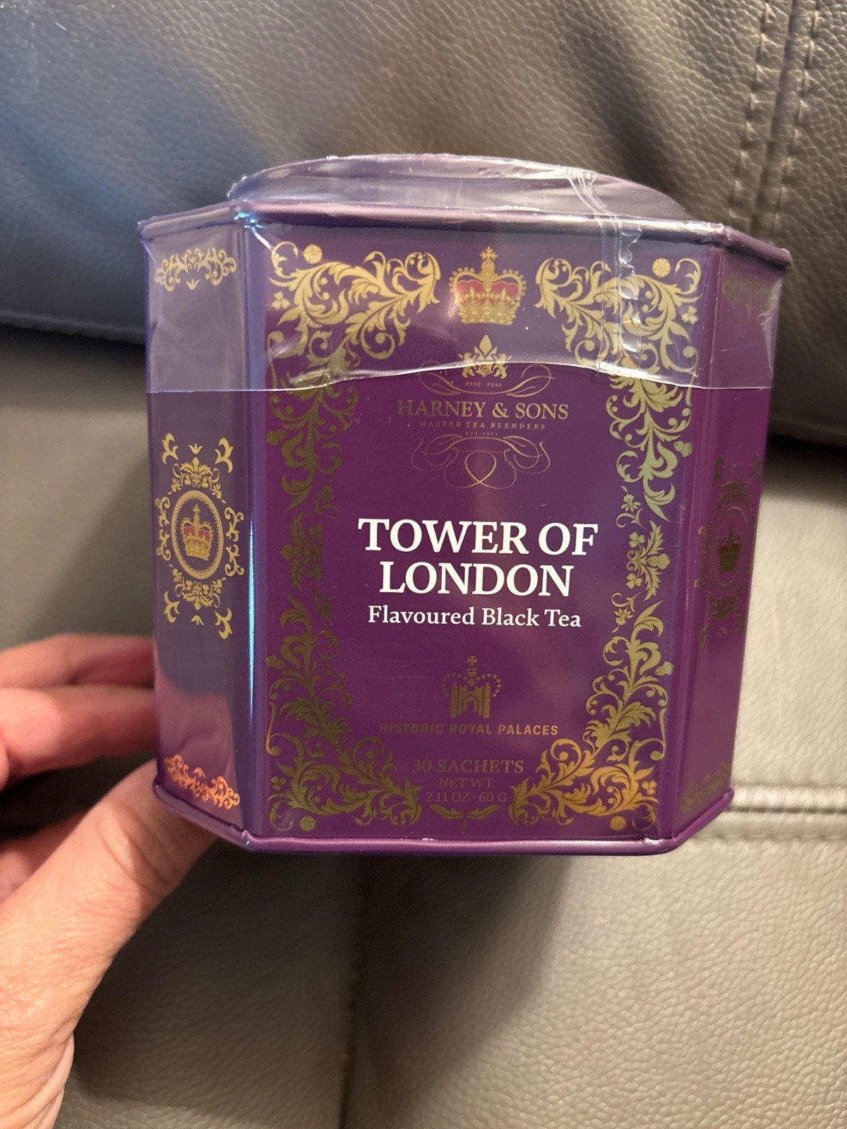 Black Tea, Tower of London, 30 Sachets, 2.11 oz (60 g)