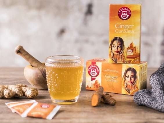 TEEKANNE Herbal Tea Ginger Curcuma 20 x 2.0 g from Poland