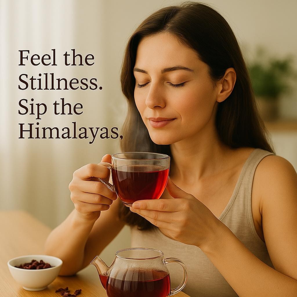 Hibiscus Green Loose Leaf Himalayan Premium Tea for Immune-support Antioxidant