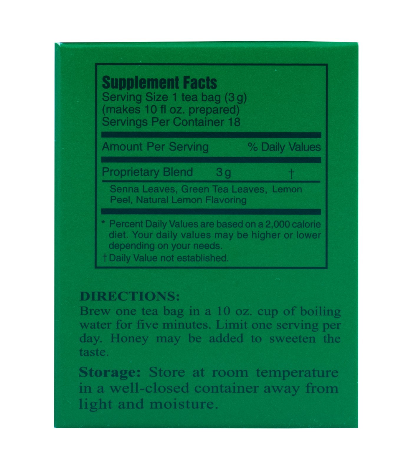 3 Ballerina Herbal Detox Tea- Lemon Flavor