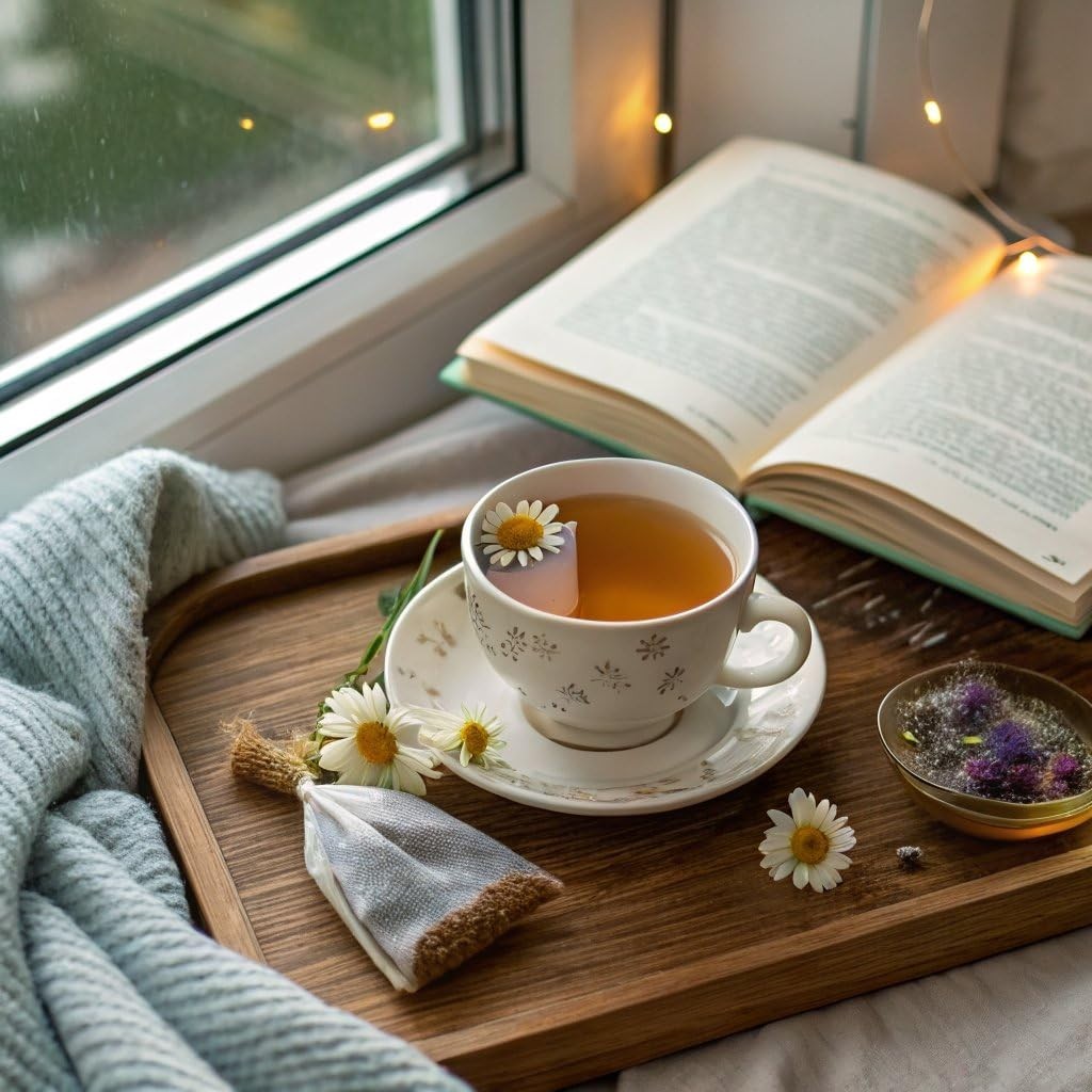 Ahmad Tea Herbal Tea, Camomile, Honey, & Lavender ‘Sleep’ Natural Benefits Teaba