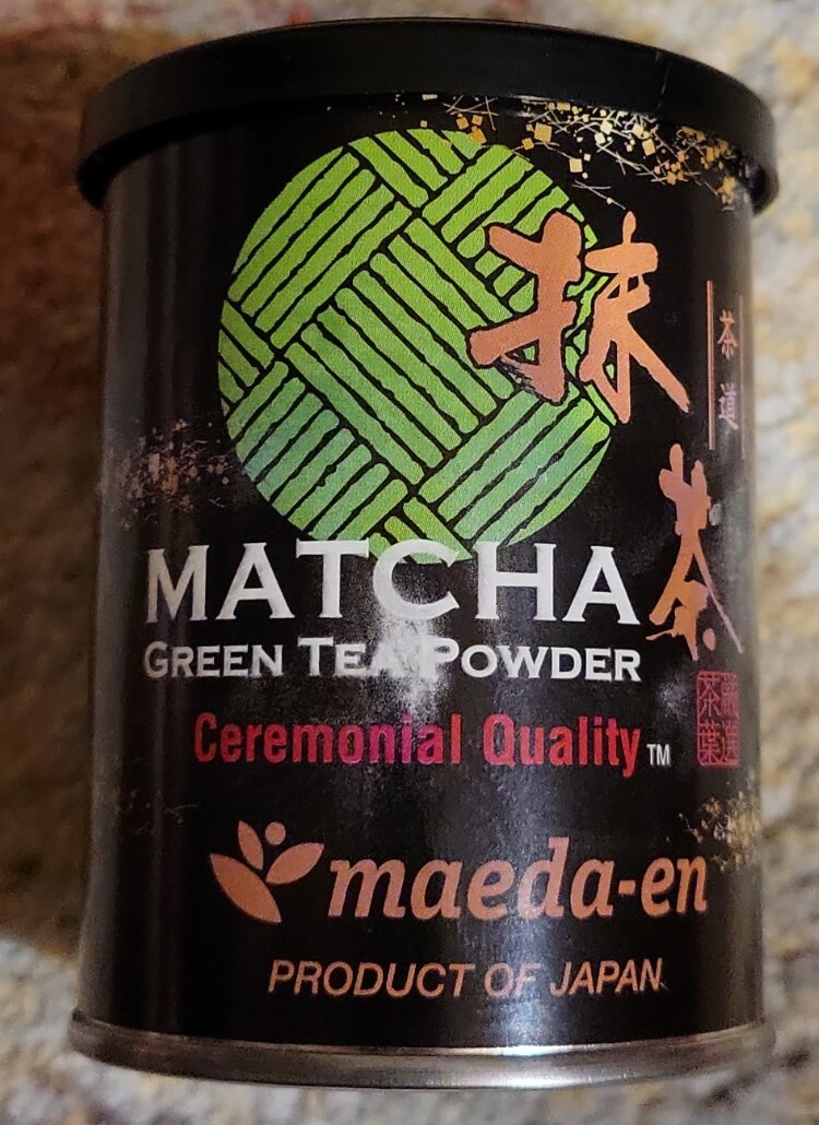 Maeda-En Matcha Ceremonial Quality Green Tea Powder 1-Ounce