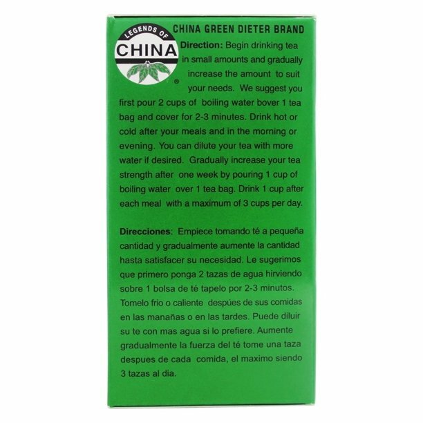 2 PACK DIETER’S TEA 100%NATURAL REGULAR STRENGTH (30 TEA BAGS EACH)
