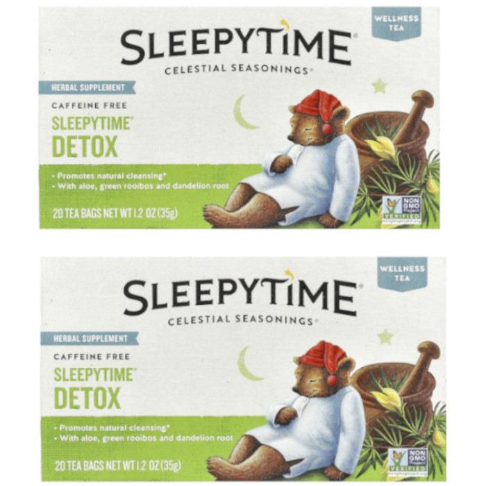 Celestial Seasonings Herbal Tea Sleepytime 20 Tea Bags, 1.2 oz (35 g) (Pack of 2