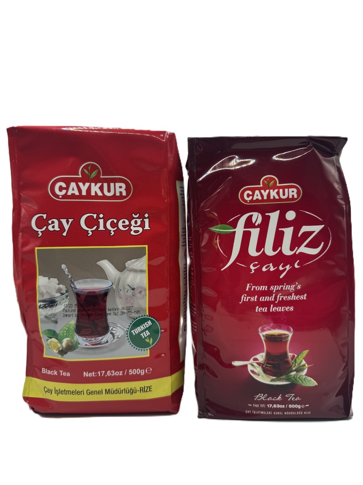 Authentic Turkish Black Tea Duo by Caykur – Filiz & Caycicegi Chai Free Shipping