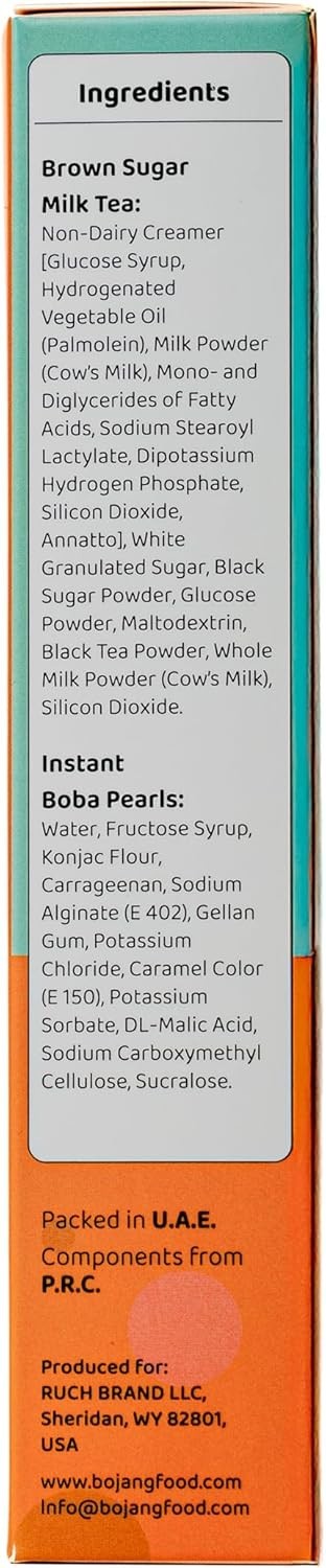 Bojang Brown Sugar Milk Tea Bubble Tea Kit