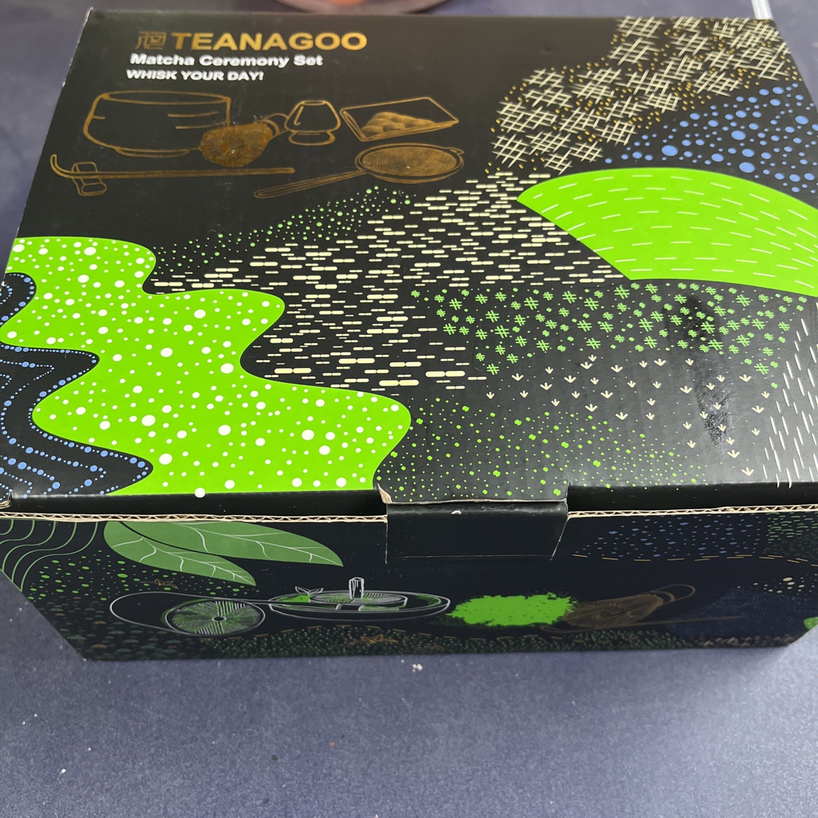 TEANAGOO Matcha Whisk Set, 7 Pcs Matcha Set with Holder/Scoop/Sifter, Matcha Kit