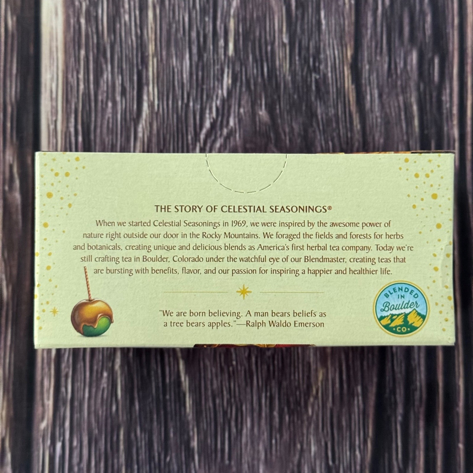 Celestial Seasoning Caramel Apple Dream Herbal Tea 18 Bags Non GMO Verified