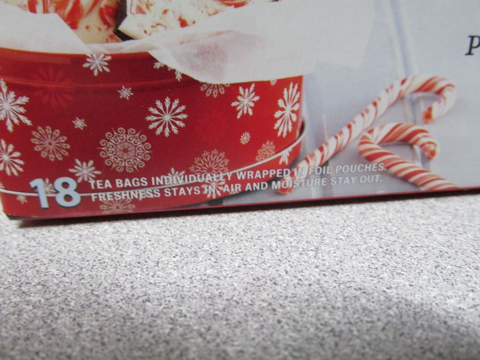 6 Boxes Bigelow Peppermint Bark Tea Bags 18ct. Exp 2028