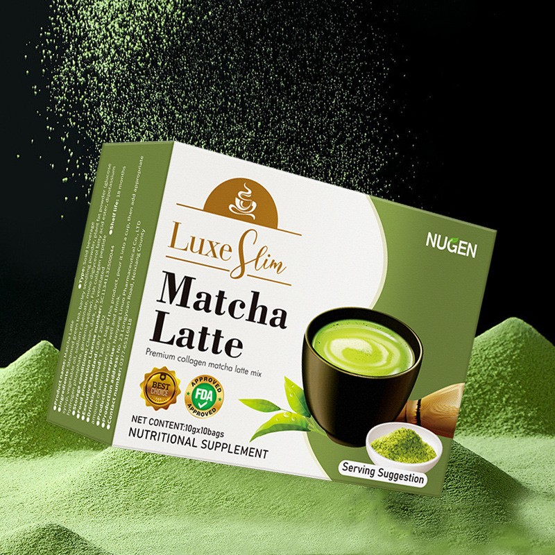 10pcs Southeast Asian Matcha Latte Instant Matcha Coffee Drink