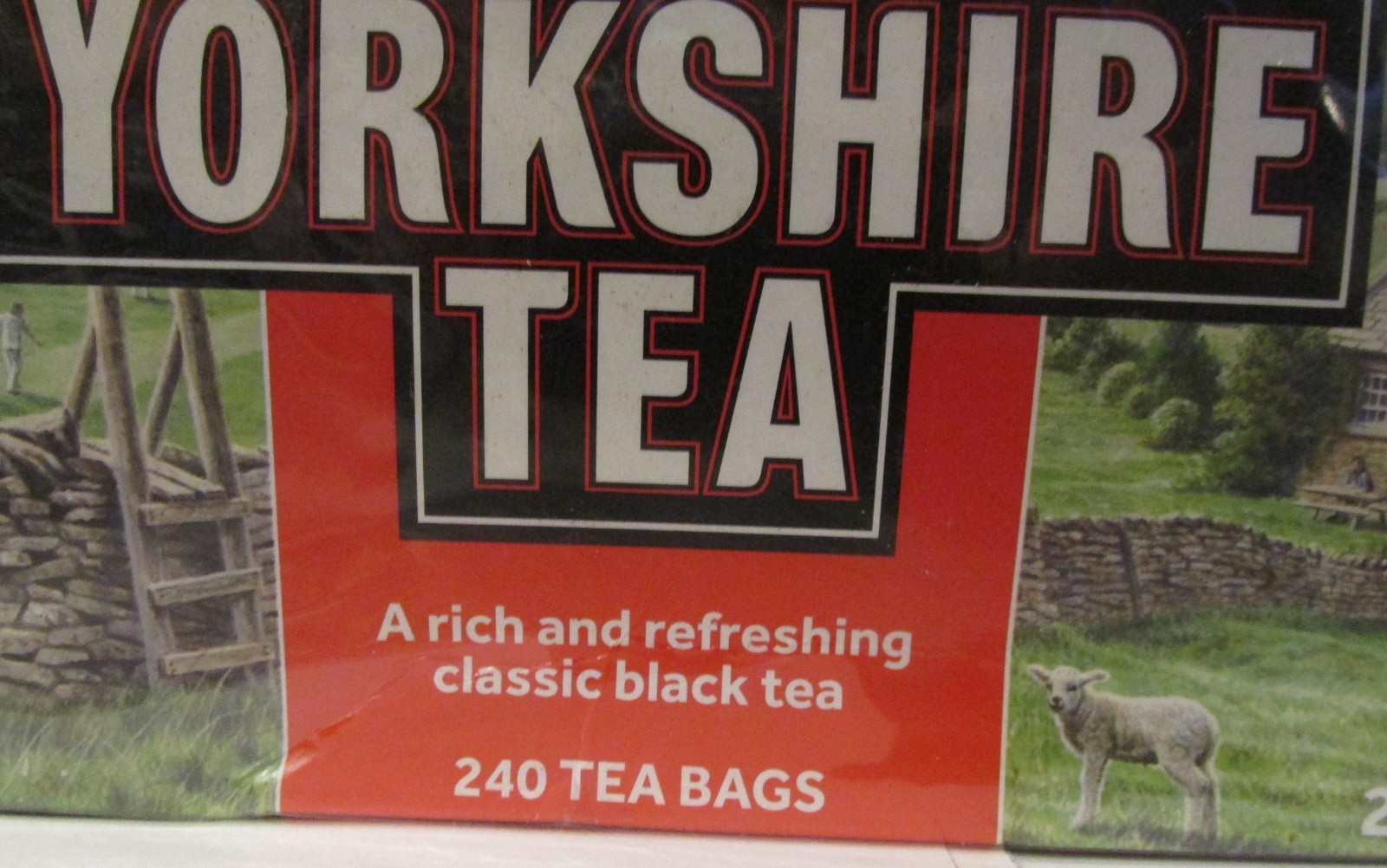 Taylors of Harrogate Yorkshire Black Tea Teabags 240 Count New Sealed 10/2026