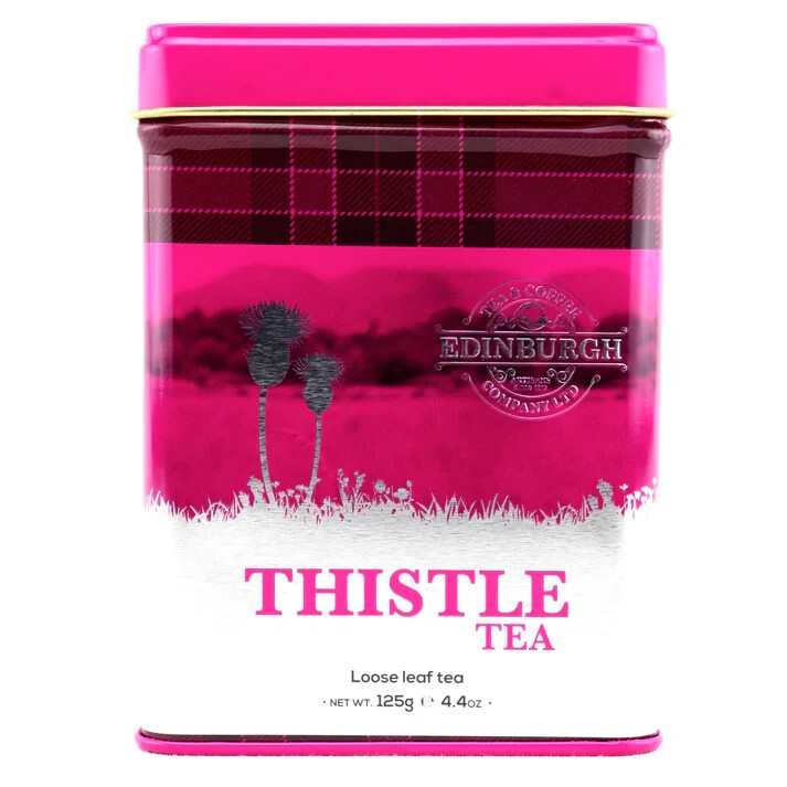Edinburgh Tea & Coffee Large Thistle Tea Caddy – 125g tin