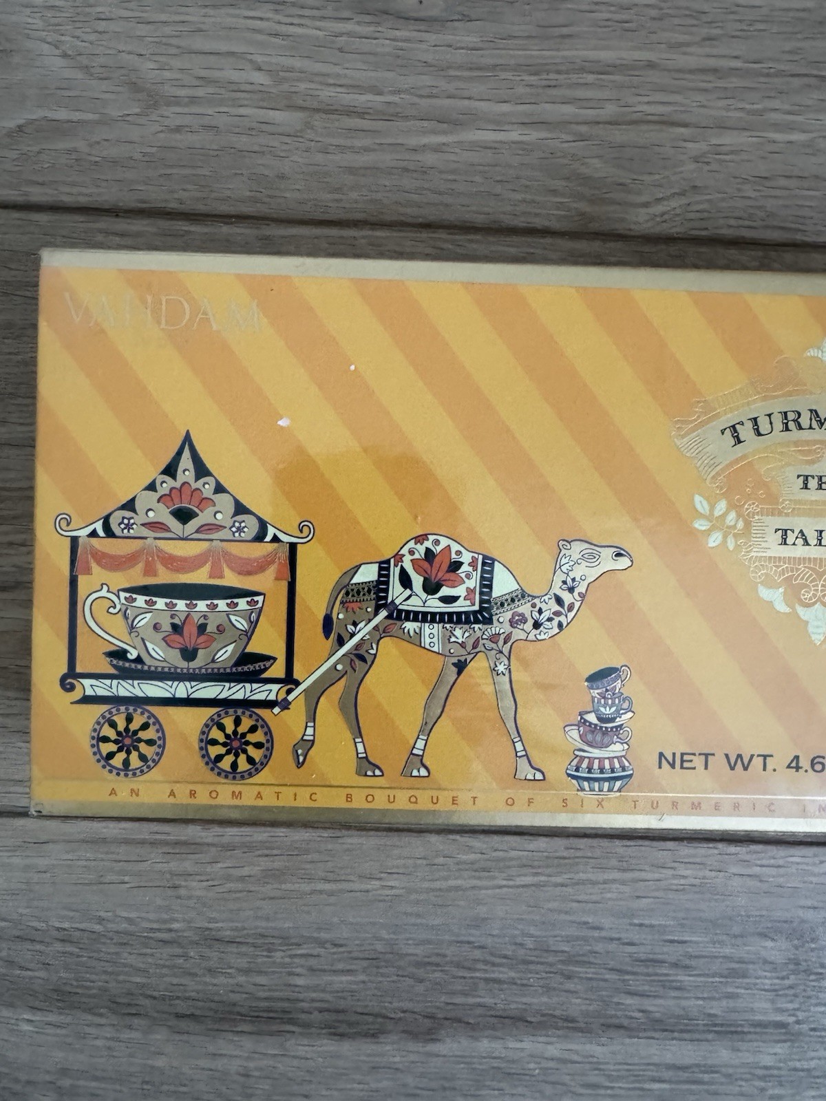 Vahdam Teas TURMERIC TEA TALES New Aromatic Bouquet of Six Turmeric Infusions