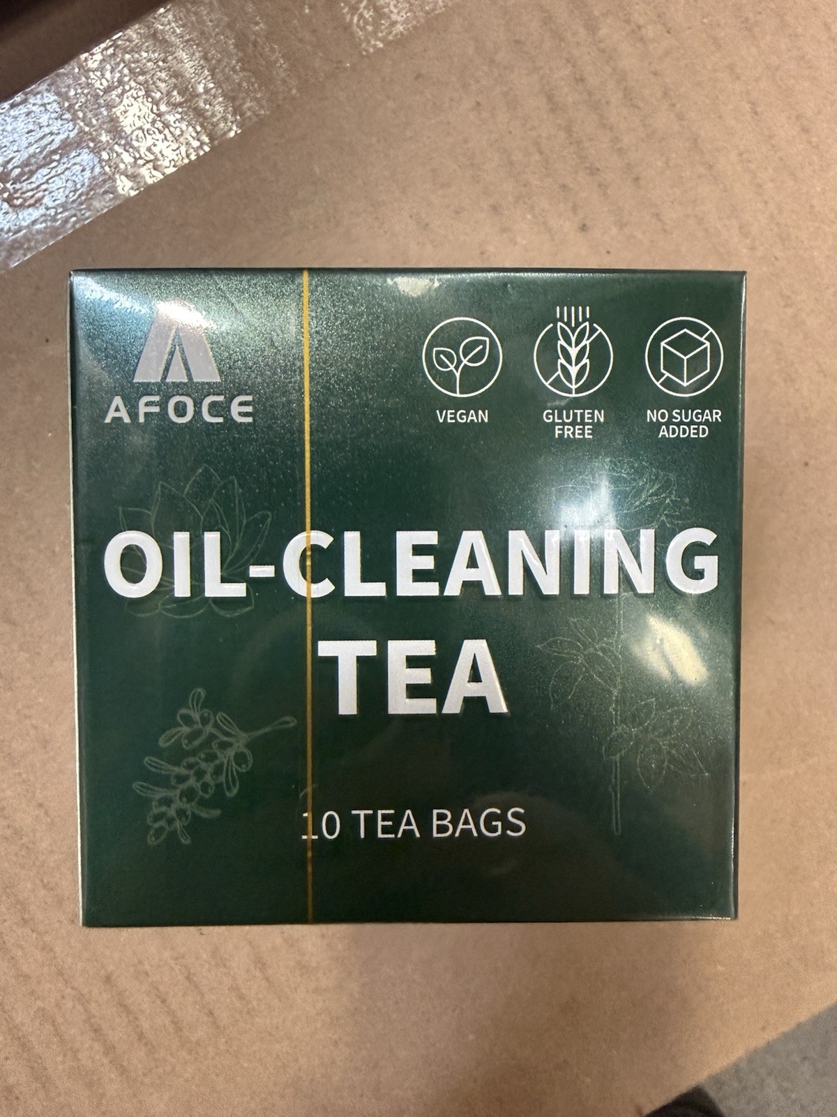 (30 Bags) Oil Cleansing Tea:Oil Reducing Tea-Traditional Recipe Tea with 9 Herba