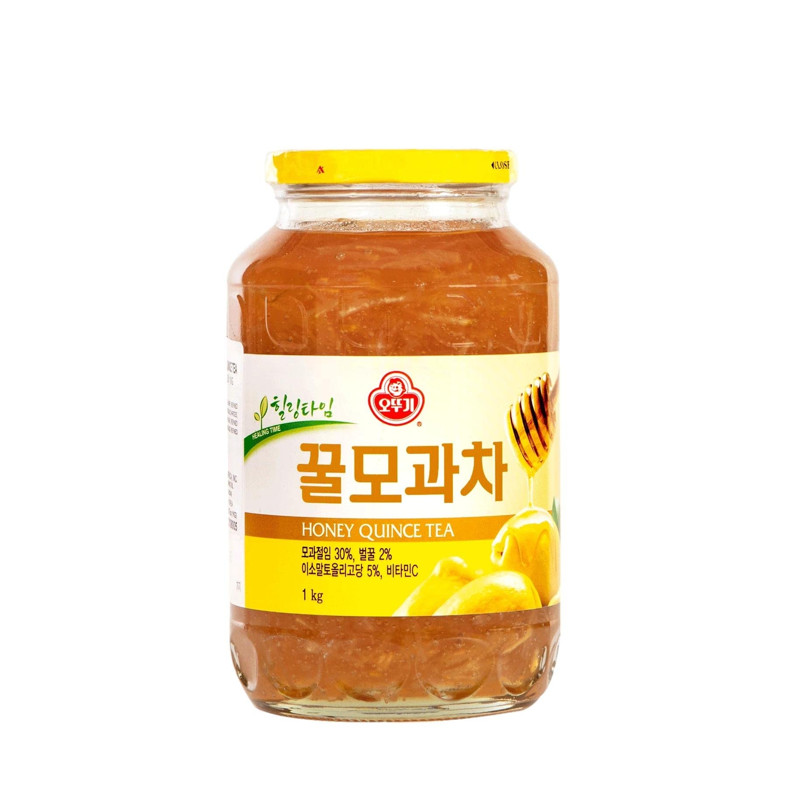 OTTOGI Honey Quince Tea 4 Glass Jars 35.3 oz. (1 kg) each
