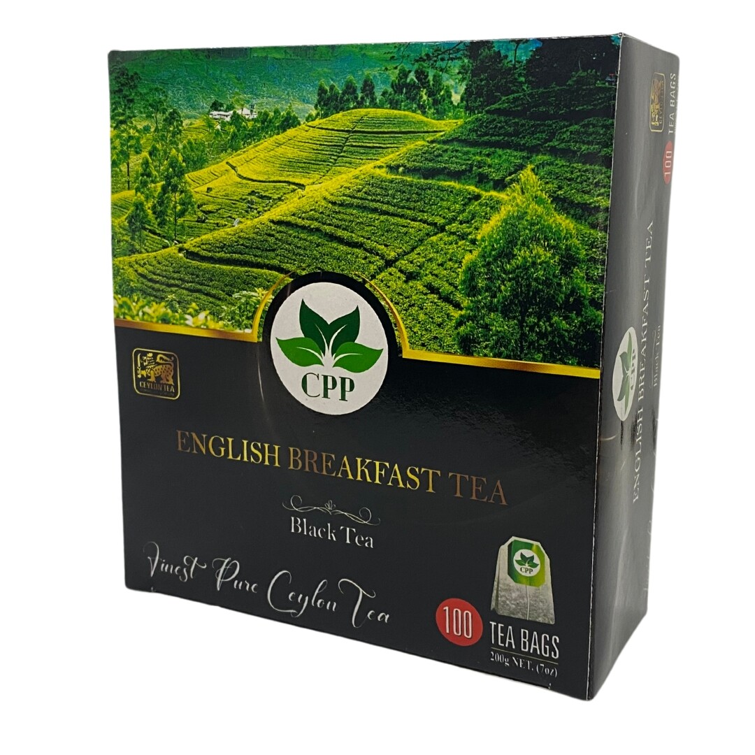 English Breakfast Tea. Robust Single Origin Premium Ceylon Black Tea- Tea bags