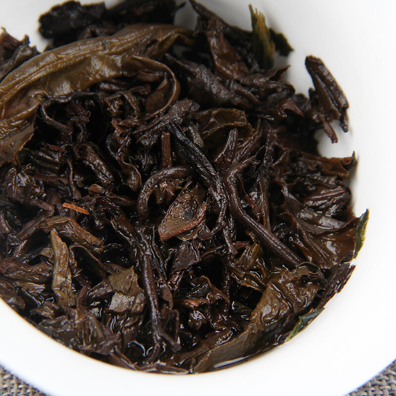 2020 Glutinous Rice Fragrant Shu Puer Tea Nuo Mi Xiang Ripe Puer Tea 357g