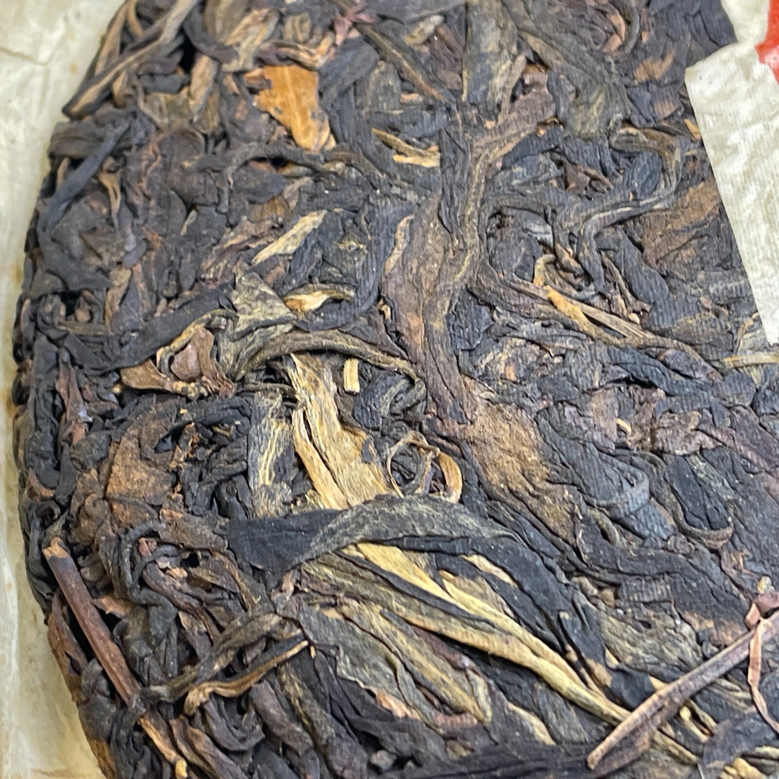 Hong Kong Warehouse Customized Tea,2005,黃大順Huang Dashun,357g,Raw