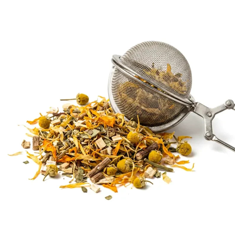 Golden Bloom Tea Blend | Premium Floral Herbal Tea | Relaxing & Aromatic