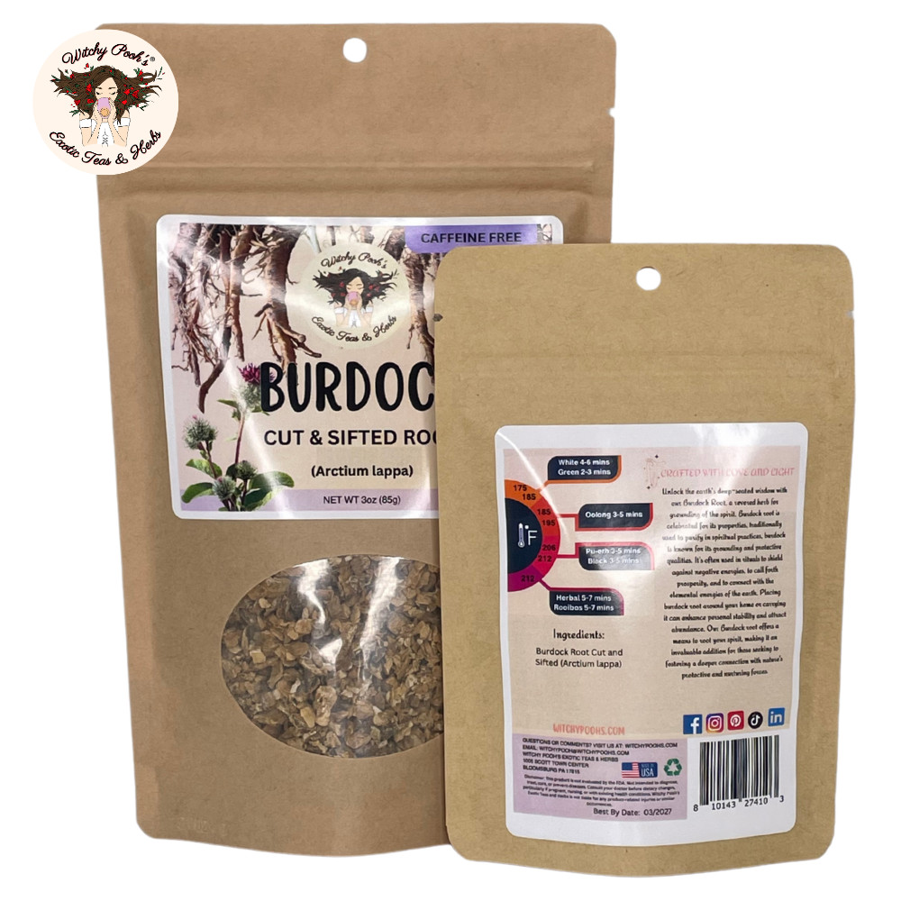 Burdock Root Loose Leaf Tea, Piece’s of Root