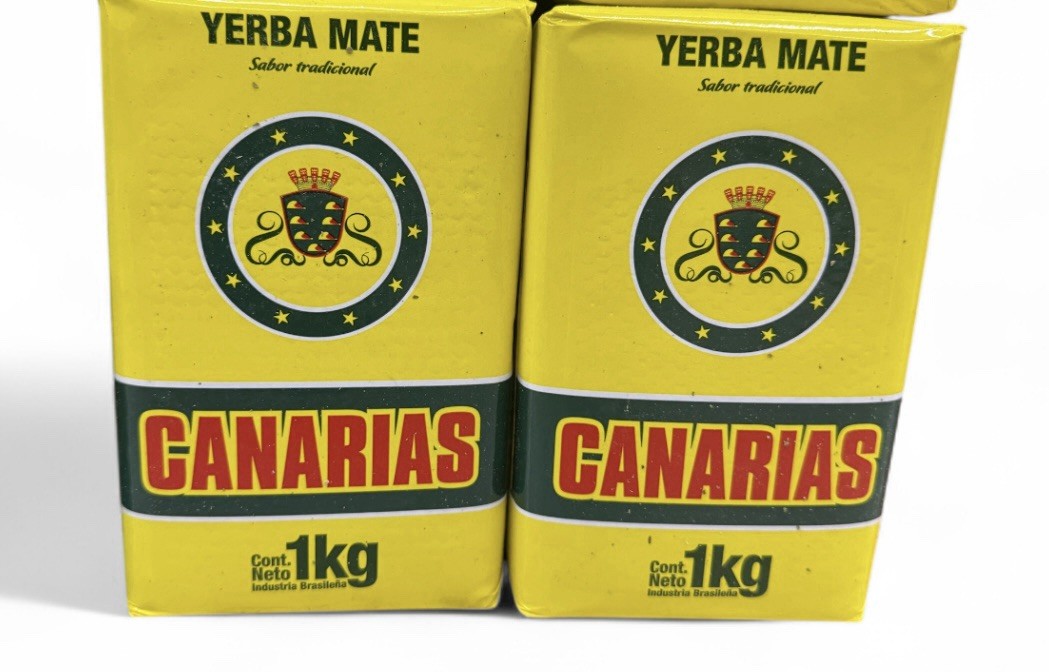 Yerba Mate Tea – Canarias (Traditional & Serena), & Contigo – 1kg kilos Caffeine