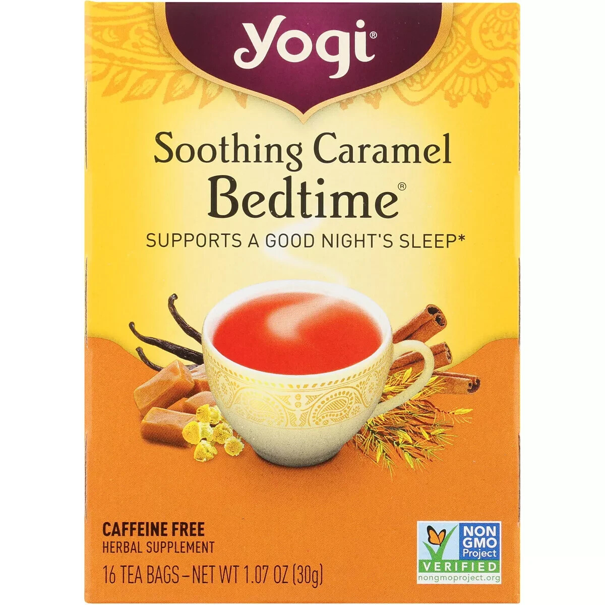 Yogi Soothing Caramel Bedtime 16 Tea Bags