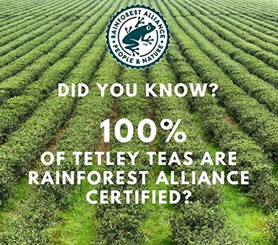 Tetley British Blend Premium Black Tea, 320 Tea Bags, Rainforest Alliance Certif