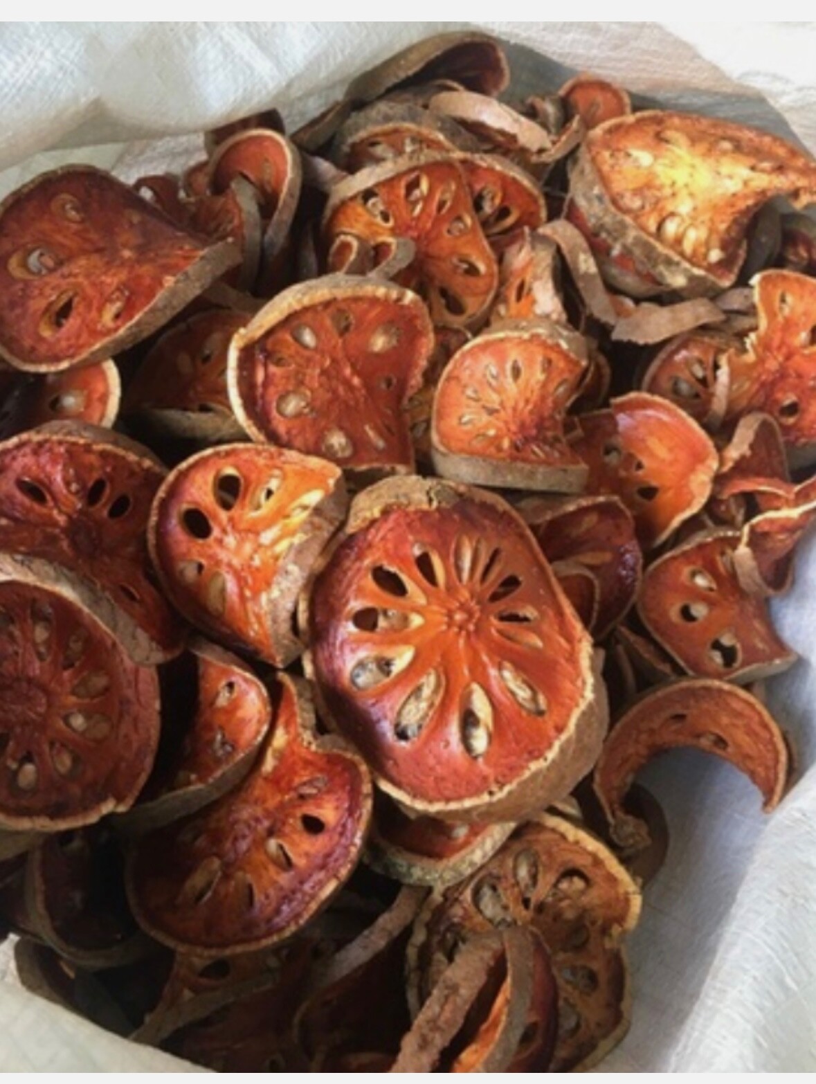 200g -Dried Bael fruit Slices | Organic Aegle Marmelos Herbal Drink Ayurveda Tea