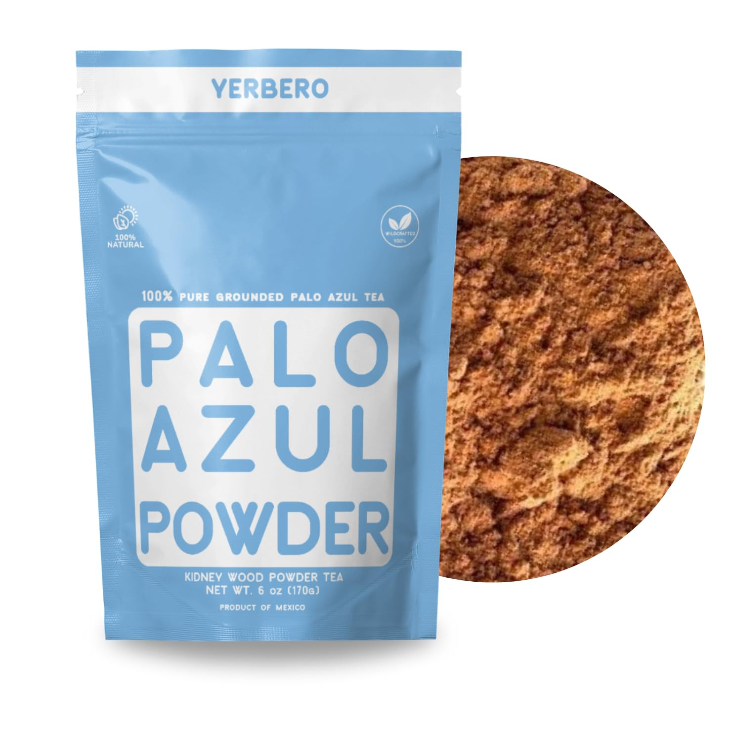 Yerbero – Premium Palo Azul 6Oz (170G) Powder Herbal Tea | Kidney Wood (Blue Sti