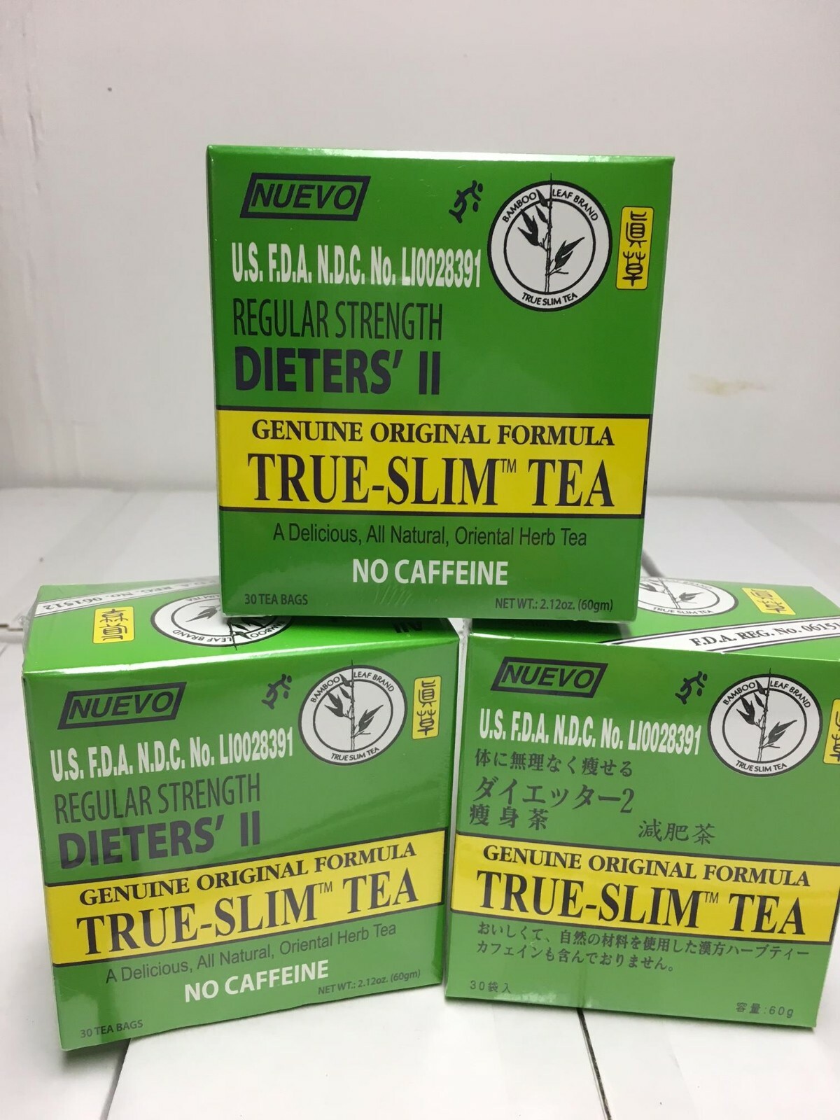 Neuvo Regular Strength Dieters’ II True-Slim Tea – Malva Verticellata (3 packs)