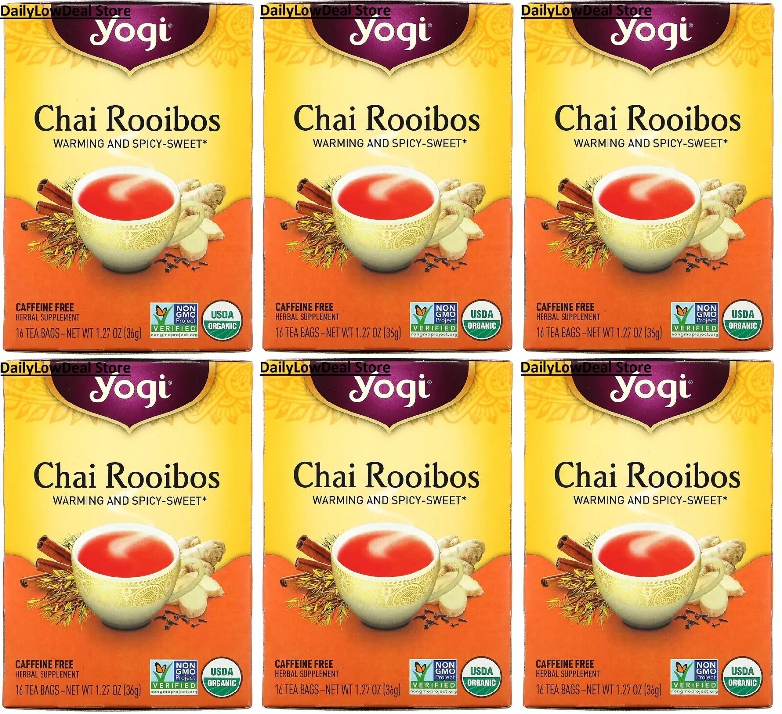 Yogi Tea – 16 Tea Bags OR 96 Tea Bags – Choose your FLAVOR and COUNT – FRESH