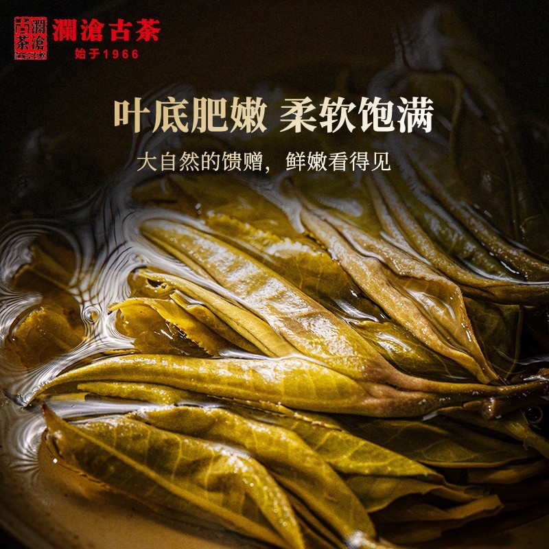 Lancang Ancient Tea 2020 007 Raw Pu-erh Tea Cake 357g