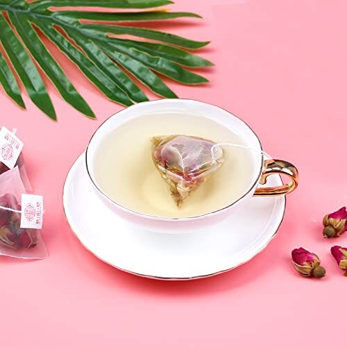 Chinese Rose Oolong Tea Loose Leaf Herbal Substitute Tea (150g,3gx50pack)