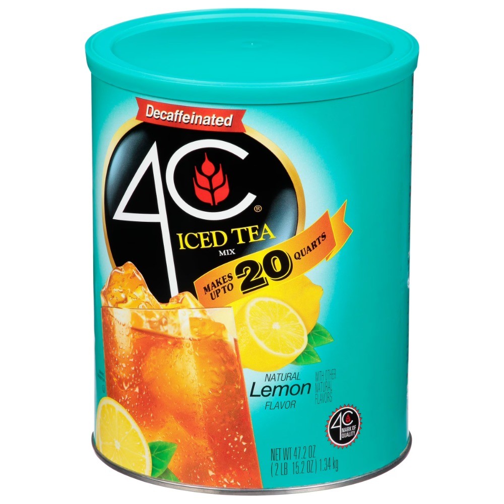 (2 pack) Iced Tea Mix, Lemon, 47.2 oz, 1 Ct