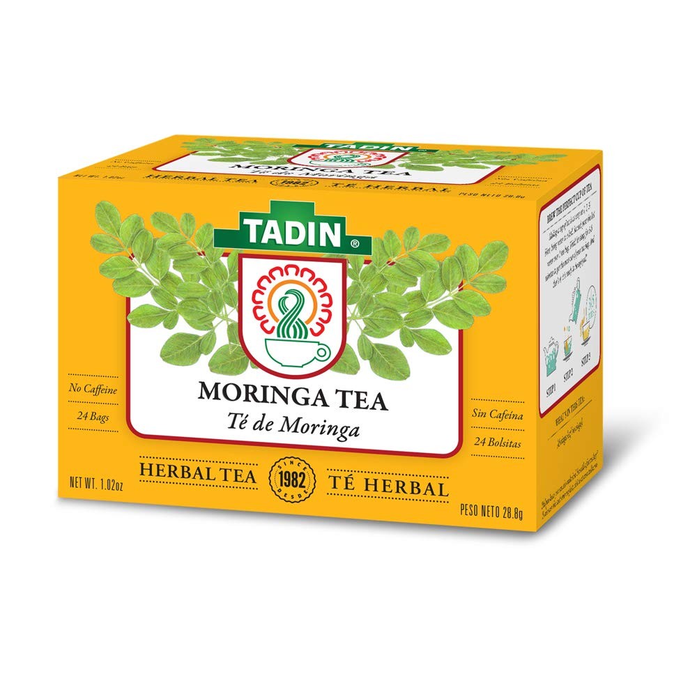 Tadin – Moringa Superfood Tea, 24 Individually Sealed 24 Count (Pack of 1)