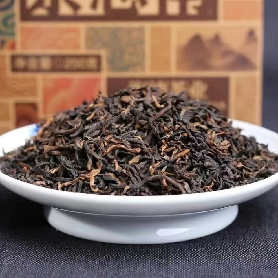 Haiwan Tea Yunnan Puerh Tea 2018 First Grade Loose Ripe Puer Tea 250g LAOTONGZHI