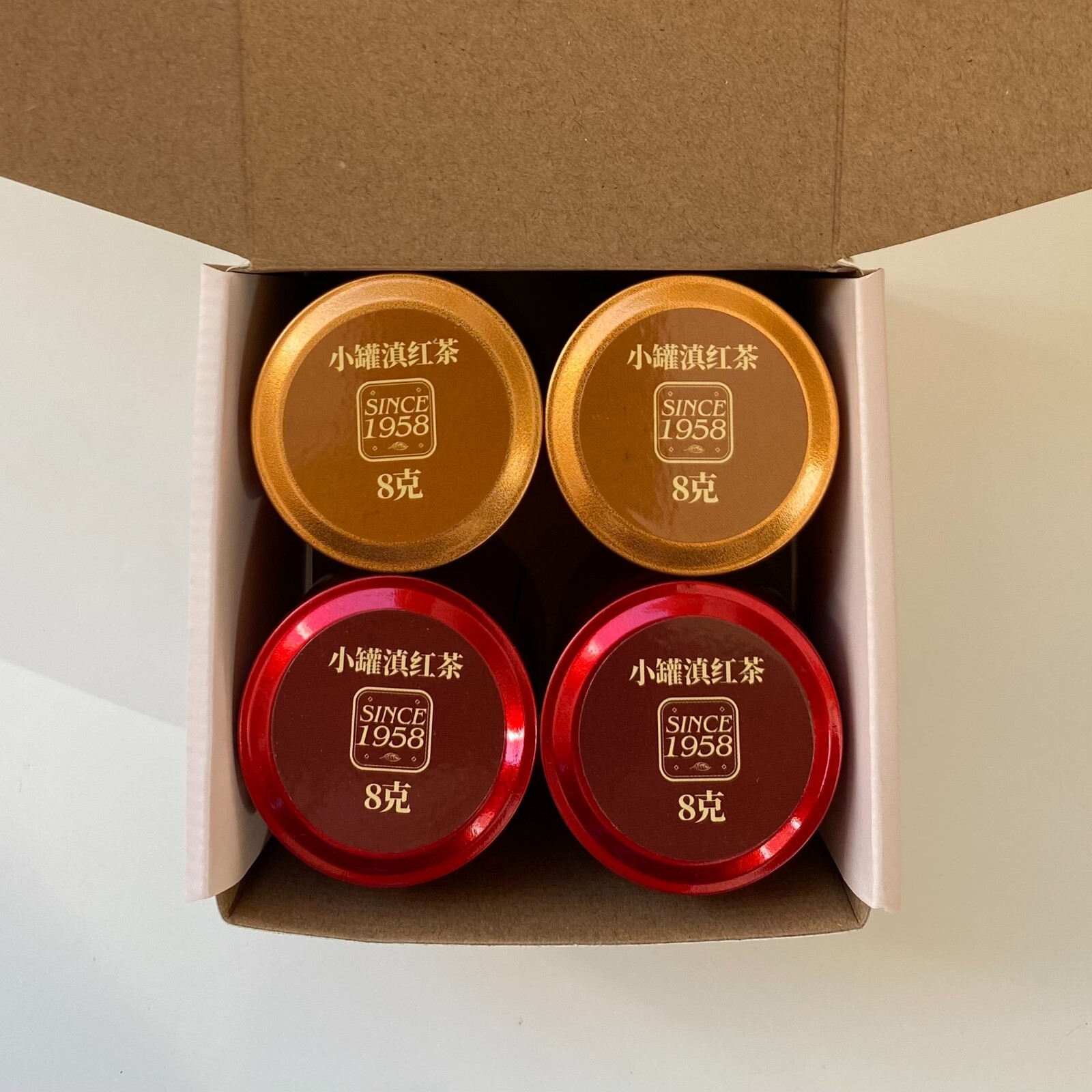 Yunnan Dian Hong Black Tea/Ripe Aged Pu-erh Tea (Fermented) Old Tree Loose Leaf