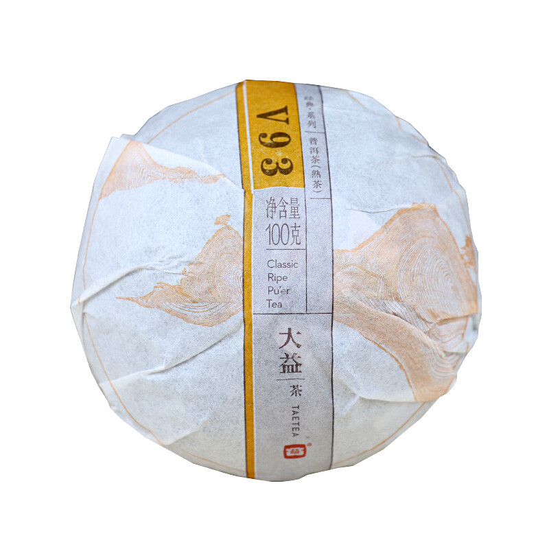 V93 Yunnan Menghai TAETEA Dayi Pu-erh Chinese Pu’er Tea Tuo Cha 2017 Ripe 500g