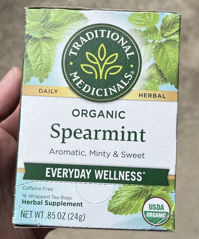 Traditional Medicinals Organic Spearmint Tea 16 Count (Pack of 1) Fast Ship!