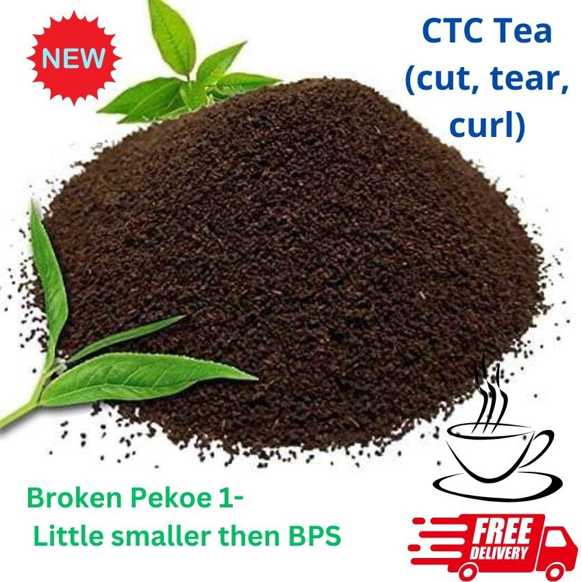 Sugar levels Ceylon Black Ctc Tea Organic Natural Pure Milk Tea Free 500g New
