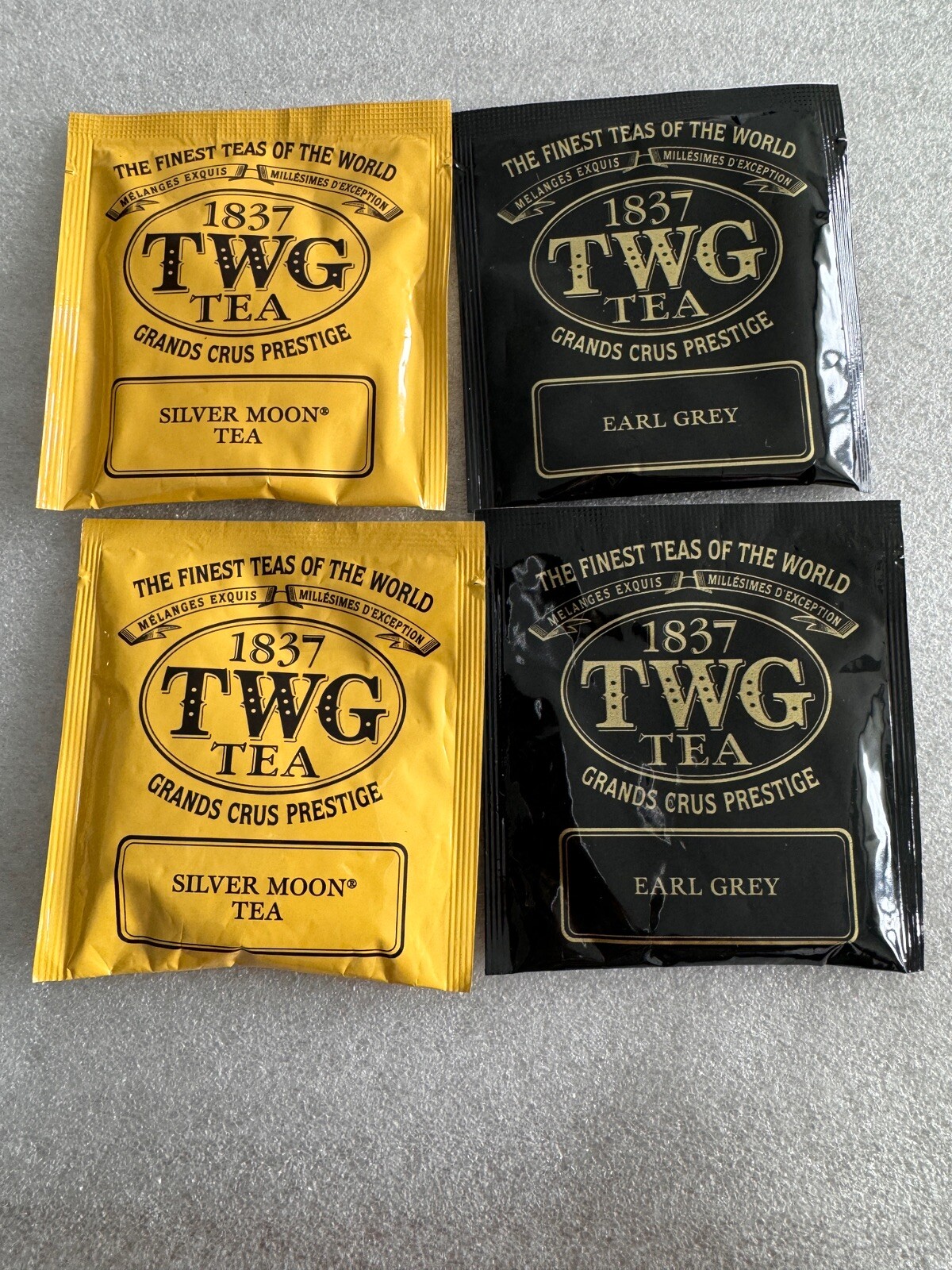 9 Mixed Assortment 1837 TWG Tea Bags. Fresh. Great Selection For Your Tea Time