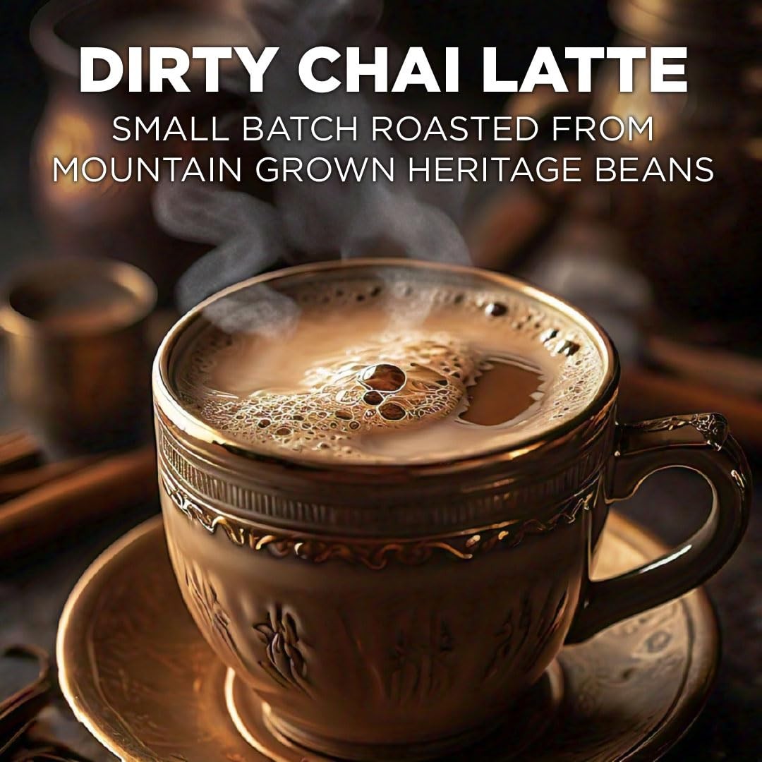 Espresso Chai Tea Latte Pods 18 ct Recyclable Single Serve Gourmet Tea