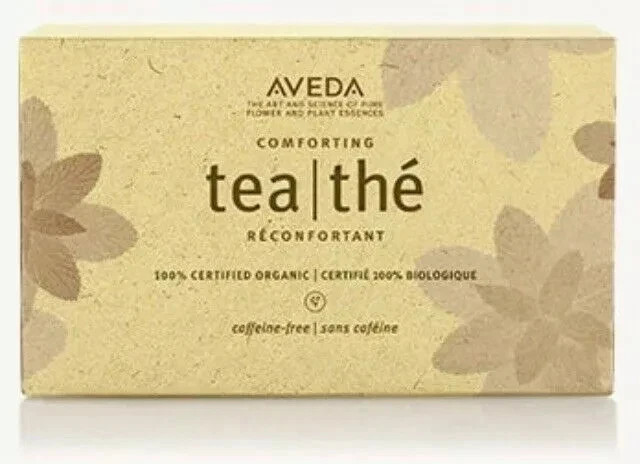 2 BOXES Aveda Comforting Herbal Tea Organic 40 Sachets Bags SEALED 2028 *Note