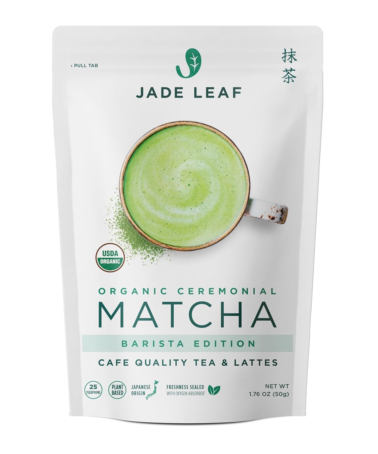 Jade Leaf Organic Matcha Green Tea Powder – Authentic Japanese Origin – Premium