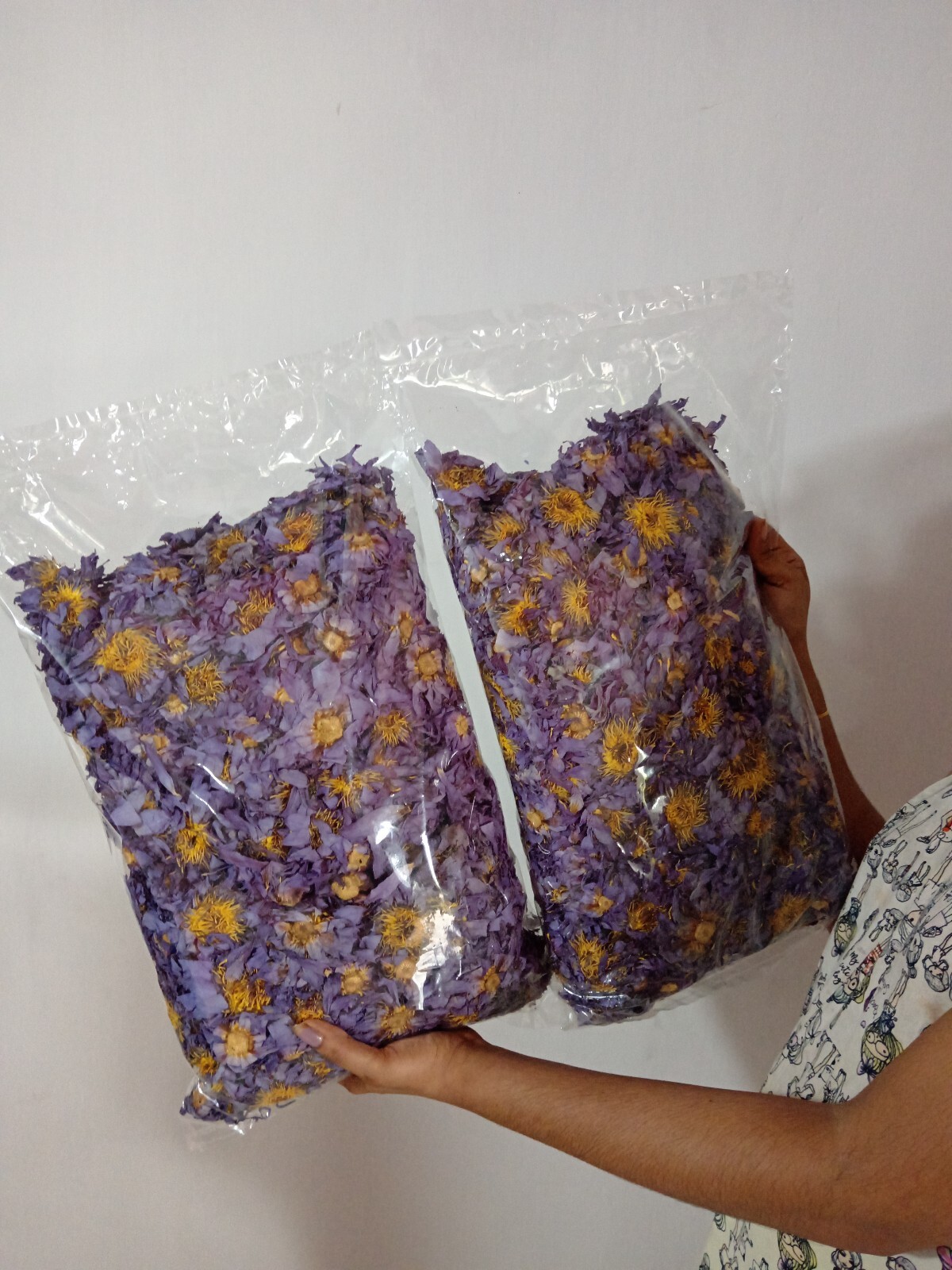 1.058oz Blue Lotus Nymphaea Caerulea Dried Flowers 100% Organic Egyptian Lotus